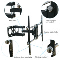 Professional Manufacturer 50 55 60 65 70 80 90 100 Inches Dual Arm Swivel Tilt LCD TV Mount Wall Bracket/